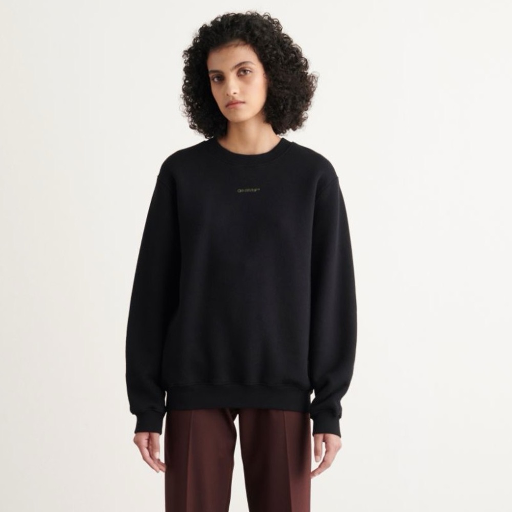 Off-White Arrows Tie Dye Crewneck Sweater